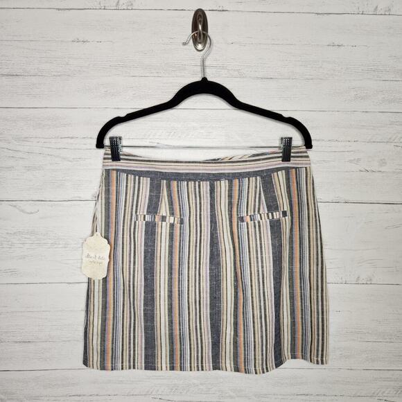 Altar'd State NWT Size Large Striped Multi-Colored Mini Skirt - Picture 9 of 11